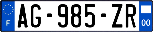 AG-985-ZR