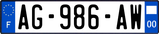 AG-986-AW