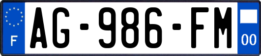 AG-986-FM
