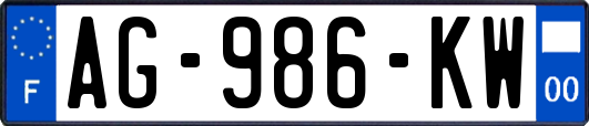 AG-986-KW