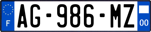 AG-986-MZ