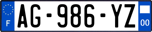 AG-986-YZ