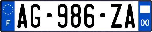 AG-986-ZA