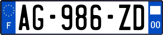 AG-986-ZD