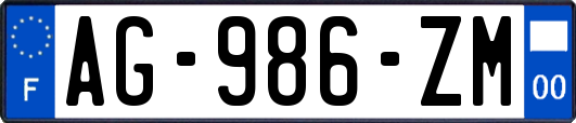 AG-986-ZM