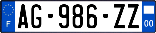 AG-986-ZZ