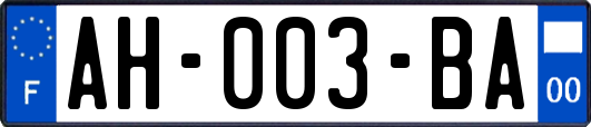 AH-003-BA