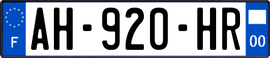 AH-920-HR