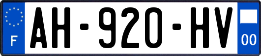 AH-920-HV