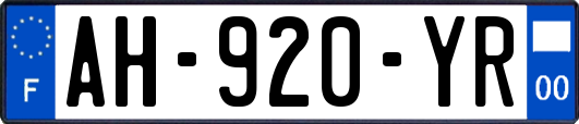 AH-920-YR