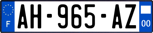 AH-965-AZ