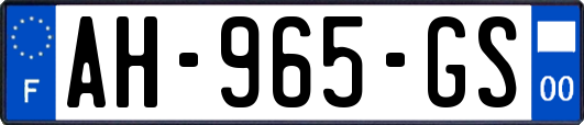 AH-965-GS