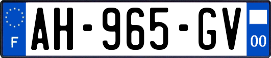AH-965-GV