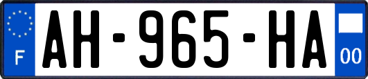 AH-965-HA
