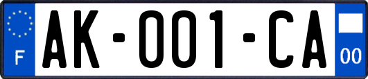 AK-001-CA