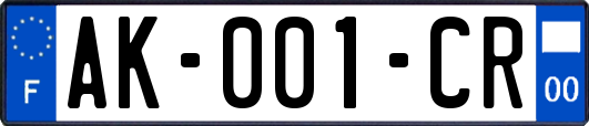 AK-001-CR