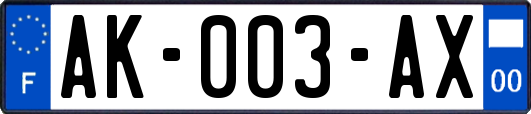 AK-003-AX