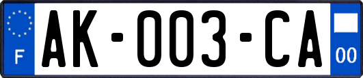 AK-003-CA
