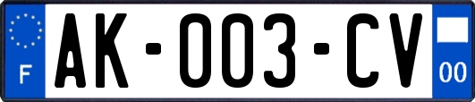 AK-003-CV