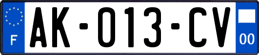 AK-013-CV