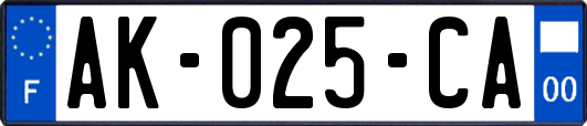 AK-025-CA