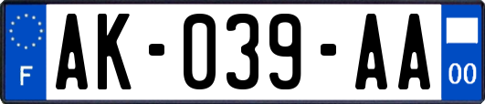 AK-039-AA