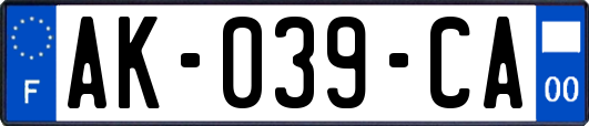 AK-039-CA