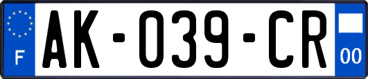 AK-039-CR
