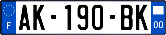 AK-190-BK