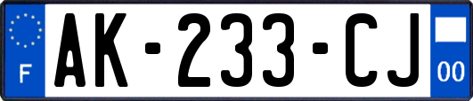 AK-233-CJ