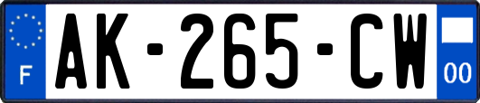 AK-265-CW