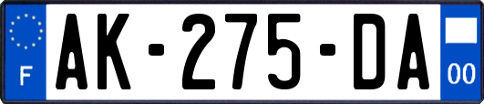 AK-275-DA