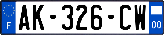 AK-326-CW
