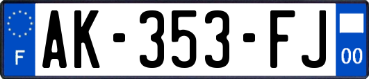 AK-353-FJ