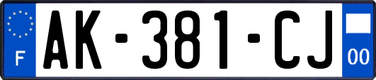 AK-381-CJ