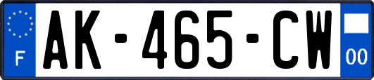 AK-465-CW