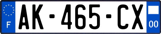 AK-465-CX