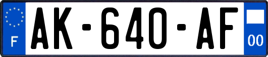 AK-640-AF