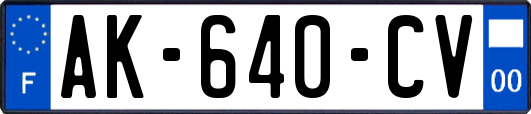 AK-640-CV