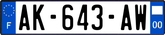 AK-643-AW