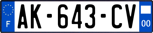 AK-643-CV