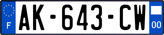 AK-643-CW