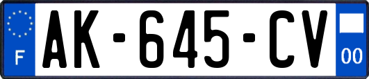 AK-645-CV