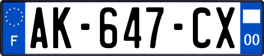 AK-647-CX