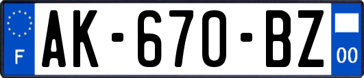 AK-670-BZ