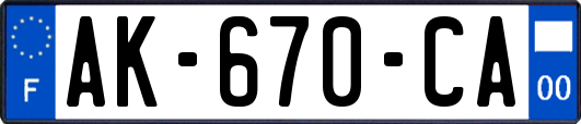 AK-670-CA