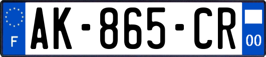 AK-865-CR