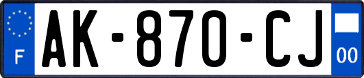 AK-870-CJ