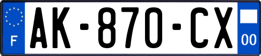 AK-870-CX