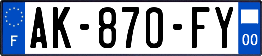 AK-870-FY